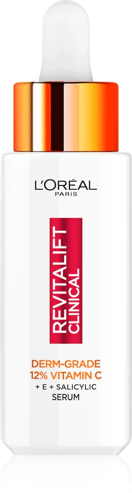 L’Oréal Paris Revitalift - Сыворотка для лица L’Oreal Paris Revitalift Clinical Serum с витамином C и салициловой кислотой, антиоксидантная, 30 мл, 30 мл