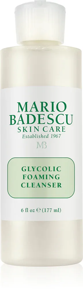 Гель для умывания Mario Badescu Glycolic Foaming Cleanser с гликолевой кислотой, очищающий, 177 мл