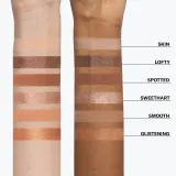 Палетка теней Mesauda Bare Harmony матовые и металлик, 6× 1 г, оттенок 206 Timeless Nude — фото 3