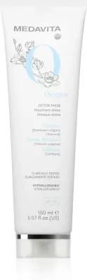 Маска для волос Medavita Oxygen Detox Mask детокс, с кофеином и активированным углём, 150 мл
