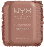 Бронзер для лица NYX Professional Makeup Buttermelt Bronzer кремовый, с сатиновым финишем, до 12 часов стойкости, 5 г, оттенок 03 Deserve Butta — фото 2