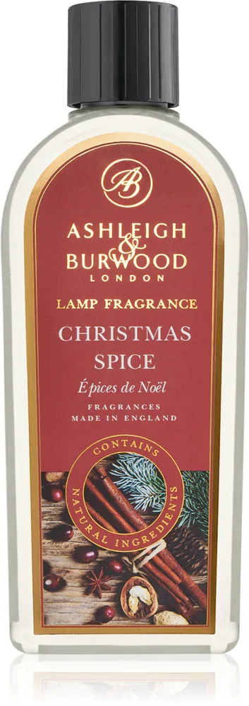 Ashleigh & Burwood London Lamp Fragrance Christmas Spice - Наполнитель для каталитической лампы Ashleigh Burwood London Lamp Fragrance Christmas Spice рождественский аромат, сменный, 500 мл, 500 мл