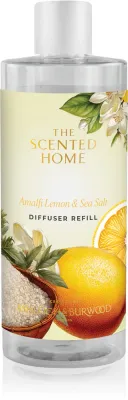 Ashleigh & Burwood London Amalfi Lemon & Sea Salt - Наполнитель для ароматического диффузора Ashleigh Burwood London Amalfi Lemon Sea Salt цитрусово-цветочный, 300 мл, 300 мл
