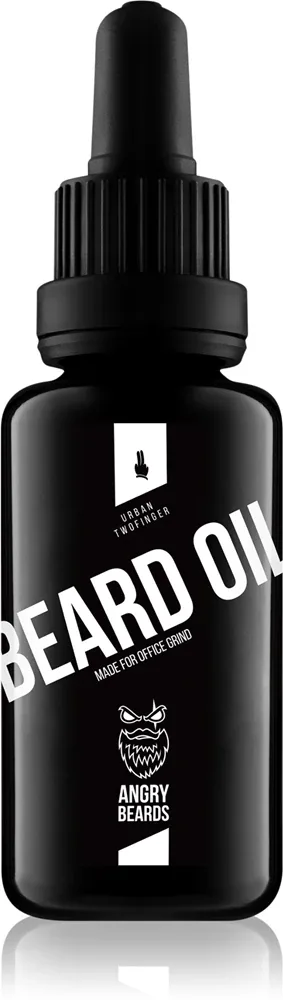 Масло для бороды Angry Beards Urban Twofinger Beard Oil увлажняющее, с лёгким свежим ароматом, 30 мл