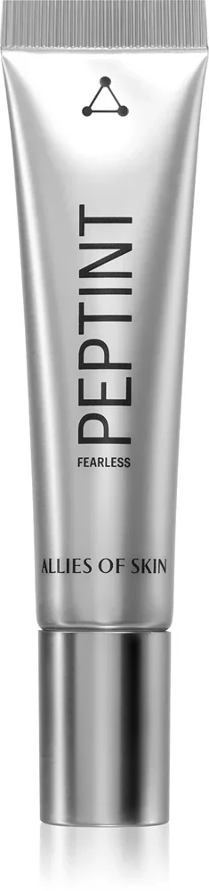 Бальзам для губ Allies of Skin Peptint Tripeptide и Goji Cells Plumping Lip Treatment ухаживающий, 15 мл, оттенок Fearless