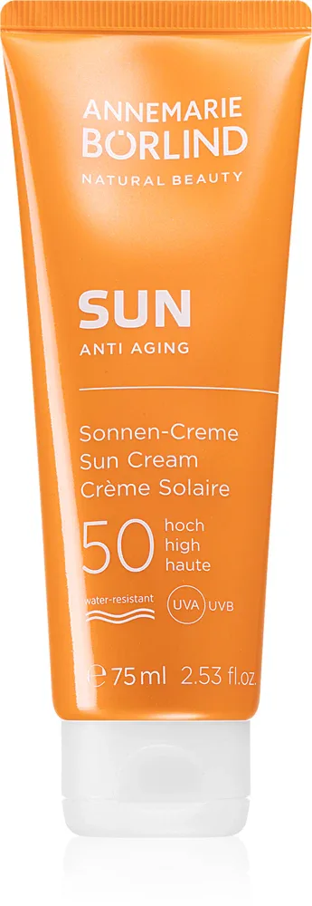 ANNEMARIE BÖRLIND SUN ANTI-AGING - Крем солнцезащитный ANNEMARIE BORLIND SUN ANTI-AGING SPF 50, увлажняющий, 75 мл, 75 мл