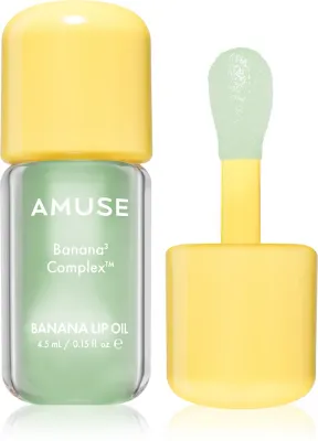Масло для губ AMUSE Banana Lip Oil увлажняющее, с банановым ароматом, 4,5 мл