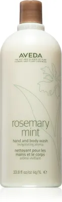 Жидкое мыло Aveda Rosemary Mint Hand and Body Wash для рук и тела, очищающее, 1000 мл