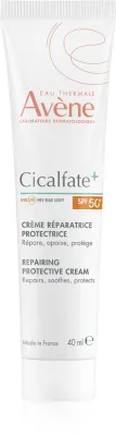 Avène Cicalfate+ Multi-Protective Skin Repair Cream - Крем для лица Avene Cicalfate+ Multi-Protective Skin Repair Cream восстанавливающий SPF 50+, для раздражённой кожи, 40 мл SPF 50+, 40 мл