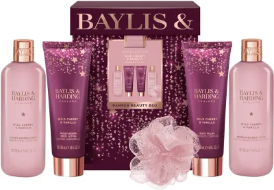 Baylis & Harding Wild Cherry & Vanilla - Набор косметический Baylis Harding Wild Cherry Vanilla для тела, подарочный