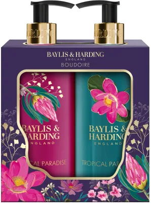 Baylis & Harding Boudoire Tropical Paradise - Набор косметический Baylis Harding Boudoire Tropical Paradise для тела, подарочный, увлажняющий