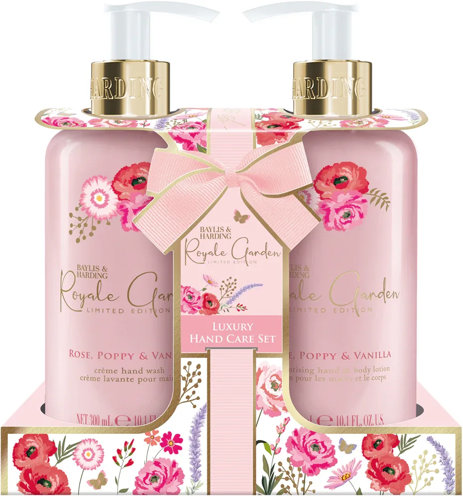 Baylis & Harding Royale Garden Rose, Poppy & Vanilla - Набор косметический Baylis Harding Royale Garden Rose, Poppy Vanilla для тела, подарочный