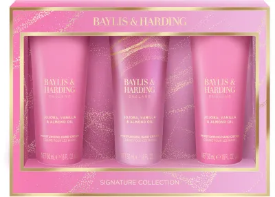 Baylis & Harding Jojoba, Vanilla & Almond Oil - Набор косметический Baylis Harding Jojoba, Vanilla Almond Oil подарочный, для всех типов кожи z olejkiem migdałowym
