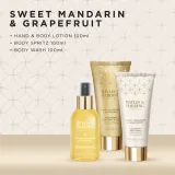 Baylis & Harding Sweet Mandarin & Grapefruit - Набор косметики для тела Baylis Harding Sweet Mandarin Grapefruit Luxury Wash Bag Gift Set подарочный, с косметичкой — фото 2
