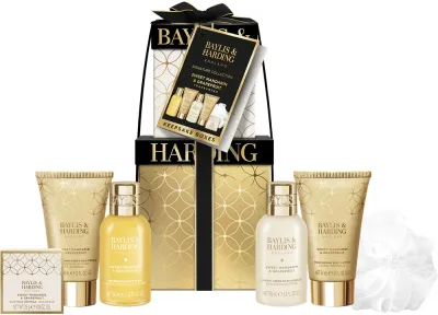 Baylis & Harding Sweet Mandarin & Grapefruit - Набор косметики для тела Baylis Harding Sweet Mandarin Grapefruit Luxury Pamper Present подарочный, из шести предметов