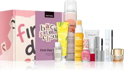 Набор косметики Beauty Box Notino First Day Slay, для лица, волос и ногтей, 9 средств