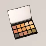 Палетка теней для век BPerfect Muted II Shadow Palette матовые и блестящие оттенки, 22,5 г — фото 3