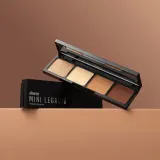 Палетка теней для век BPerfect Mini Legacy vol. 1 мини, тёплые нейтральные оттенки, 8 г — фото 3