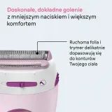Бритва женская электрическая Braun Lady Shaver LS5100 с насадкой-триммером, на батарейках, 1 шт — фото 5