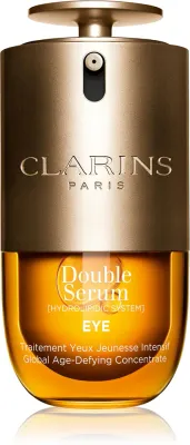 Сыворотка для кожи вокруг глаз Clarins Double Serum Eye двухфазная, против морщин, 20 мл