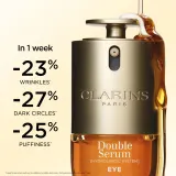 Сыворотка для кожи вокруг глаз Clarins Double Serum Eye двухфазная, против морщин, 20 мл — фото 2