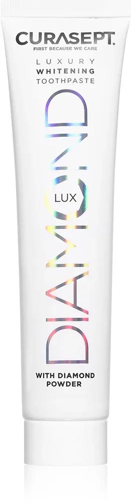 Зубная паста Curasept Diamond Luxury Whitening Toothpaste отбеливающая, деликатная, 75 мл