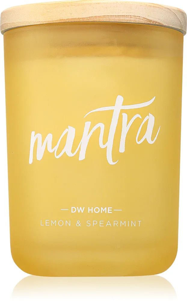Свеча ароматическая DW Home Zen Mantra с хлопковым фитилём, для дома, 213 г
