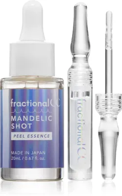 Набор косметики fractional CC Mandelic Shot + PDRN эссенция-пилинг и блеск для губ, 1 шт