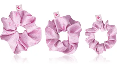 Резинки для волос GLOV Barbie Scrunchies для хвостов и кос, 3 шт typ Zigzag