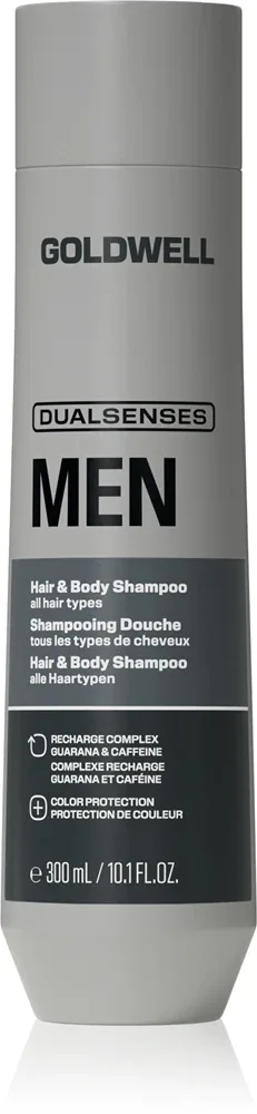 Шампунь-гель для душа Goldwell Dualsenses Men Hair Body Shampoo 2 в 1, для волос и тела