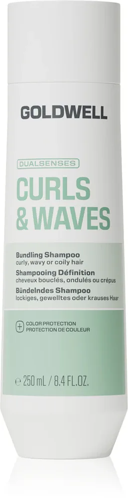 Шампунь для волос Goldwell Dualsenses Curls Waves Bundling Shampoo для кудрявых и волнистых, защита цвета