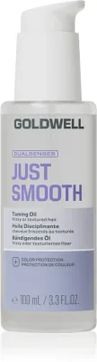 Масло для волос Goldwell Dualsenses Just Smooth Taming Oil разглаживающее, термозащита, для всех типов волос, 100 мл