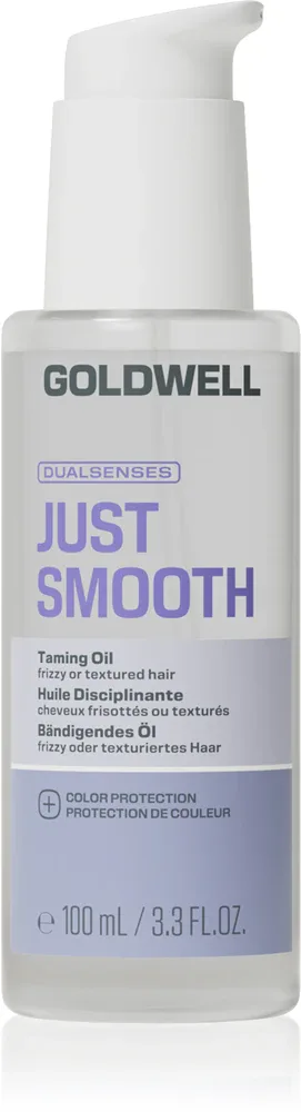 Масло для волос Goldwell Dualsenses Just Smooth Taming Oil разглаживающее, термозащита, для всех типов волос, 100 мл