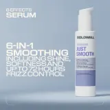 Сыворотка для волос Goldwell Dualsenses Just Smooth 6 Effects Serum несмываемая, разглаживающая, термозащита, 100 мл — фото 4