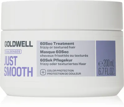 Маска для волос Goldwell Dualsenses Just Smooth 60 Sec Treatment разглаживающая, для всех типов волос, 200 мл