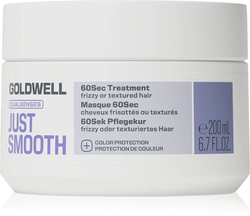 Маска для волос Goldwell Dualsenses Just Smooth 60 Sec Treatment разглаживающая, для всех типов волос, 200 мл