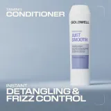 Кондиционер для волос Goldwell Dualsenses Just Smooth Taming Conditioner разглаживающий, для всех типов волос — фото 4