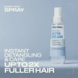 Спрей для объёма волос Goldwell Dualsenses Ultra Volume Bodifying Spray несмываемый, для тонких волос, термозащита, 150 мл — фото 4