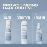Спрей для объёма волос Goldwell Dualsenses Ultra Volume Bodifying Spray несмываемый, для тонких волос, термозащита, 150 мл — фото 5