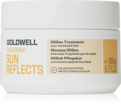Маска для волос Goldwell Dualsenses Sun Reflects 60Sec Treatment после солнца, увлажняющая, 200 мл