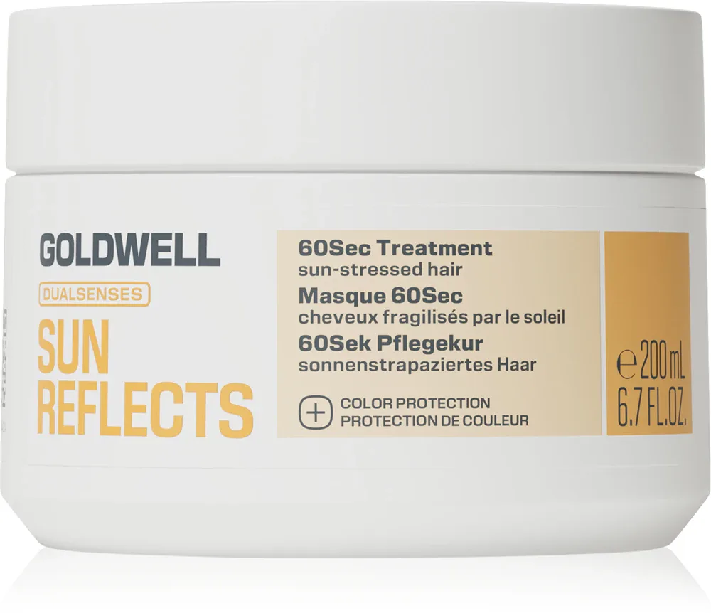 Маска для волос Goldwell Dualsenses Sun Reflects 60Sec Treatment после солнца, увлажняющая, 200 мл