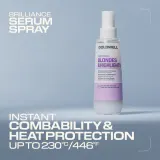 Спрей-сыворотка для волос Goldwell Dualsenses Blondes Highlights Brilliance Serum Spray несмываемый, для светлых волос, 150 мл — фото 4