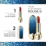 Футляр для помады GUERLAIN L'Heure Bleue Double Mirror Jewel Case с двойным зеркалом, лимитированный, 1 шт — фото 3