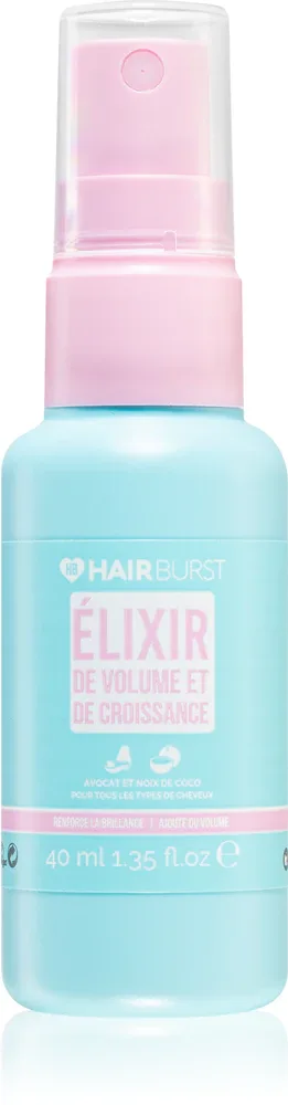 Спрей для волос Hairburst Volume Growth Elixir для объёма и роста, несмываемый, 40 мл