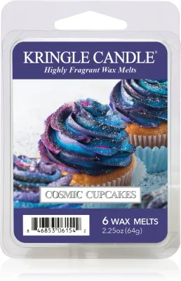 Воск для аромалампы Kringle Candle Cosmic Cupcakes с цитрусовым гурманским ароматом, соевый воск, 64 г