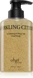 Жидкое мыло для рук KUNDAL Objet Exfoliating Waterfull Hand Wash с отшелушивающим действием, 380 мл z zapachem Sparkling Citrus — фото 1