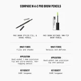 Карандаш для бровей MAC Cosmetics Pro Brow Styler со щёточкой, для прорисовки волосков, 0,08 г, оттенок Thunder — фото 8