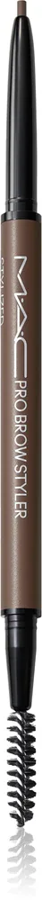 Карандаш для бровей MAC Cosmetics Pro Brow Styler со щёточкой, для прорисовки волосков, 0,08 г, оттенок Stylized