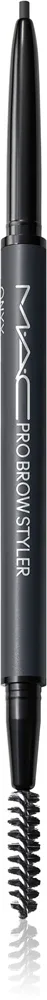 Карандаш для бровей MAC Cosmetics Pro Brow Styler со щёточкой, для прорисовки волосков, 0,08 г, оттенок Onyx