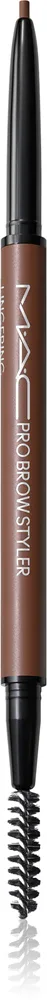 Карандаш для бровей MAC Cosmetics Pro Brow Styler со щёточкой, для прорисовки волосков, 0,08 г, оттенок Lingering